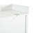 White Finish 75-Inch Hall Tree with Bench, 6 Drawers, 3 Cabinets, and Coat Hooks for Entryway Mudroom