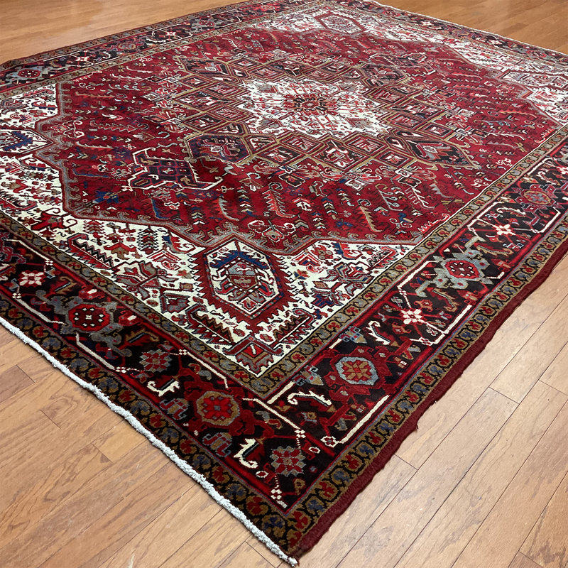 Tapis rectangulaire en laine