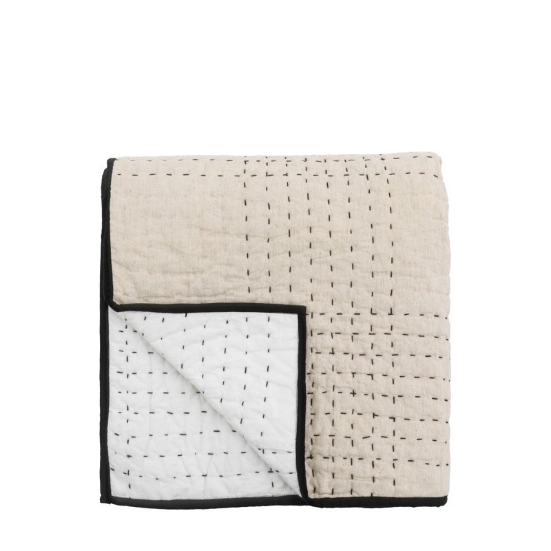 Burdeshaw Cotton Blend Solid Colour Bedspread