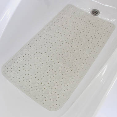 Deidra Shower Mat Symple Stuff Color: White