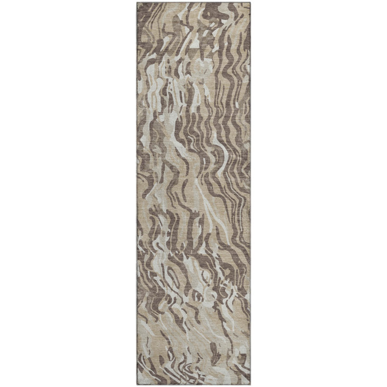 Premium Machine Washable Goulven AMF1038 Swirls Rug_AMF1038BG