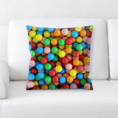 Collected Ferns IX Microsuede Reversible Throw Pillow