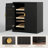 31.5" W 5-Tier Shoe Cabinet With 360°Rotating Shoe Rack, Freestanding Shoe Storage Cabinet For 30-35 Pairs-669140502