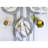 Cabana Stripe - 100% Pure Linen Dinner Napkins-83889813