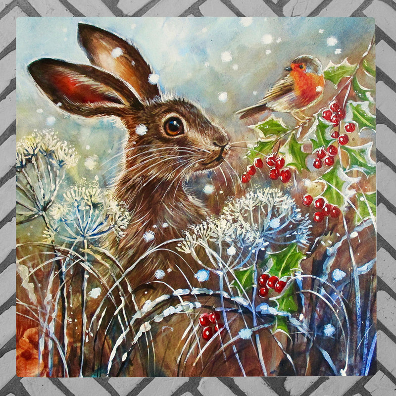 JUDITH YATES Farmhouse Wall Decor on Ceramic