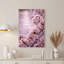 «Pink Cherry Blossoms Over Shimmering Water», art mural sur toile-312800634