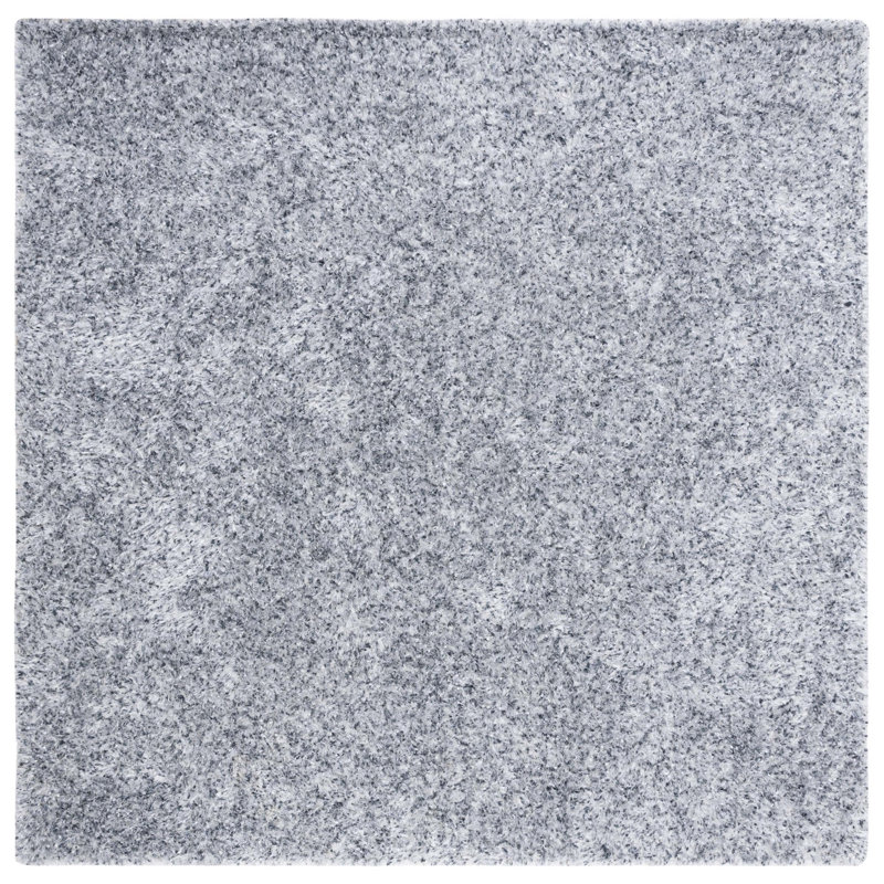 Tapis performance touffeté à la main à poil long Coltan, Carré 7 pi