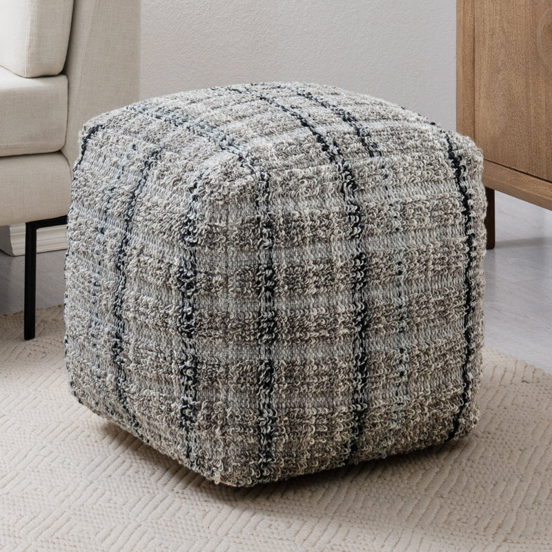 Repose-pieds Yinka 18 po - Gris, Gris