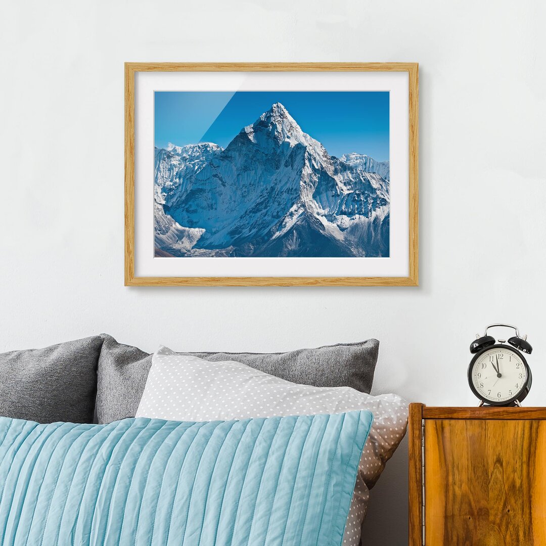 Gerahmtes Poster Der Himalaya