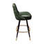 Tabouret de bar pivotant capitonné-117321647