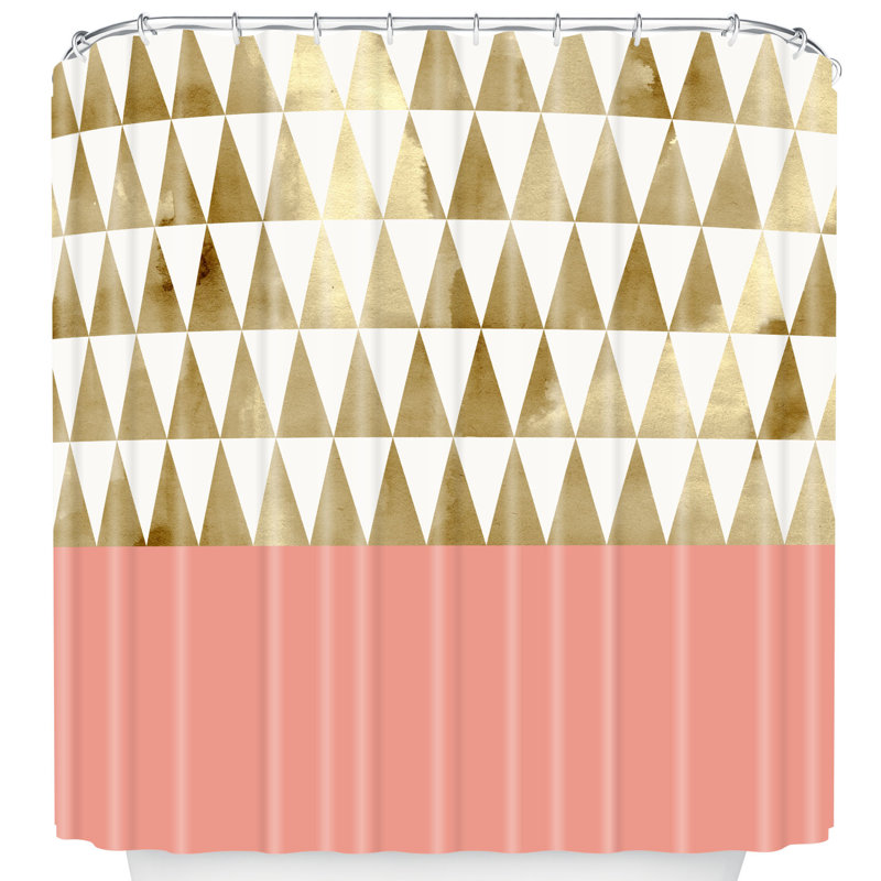 Geometric Shower Curtain