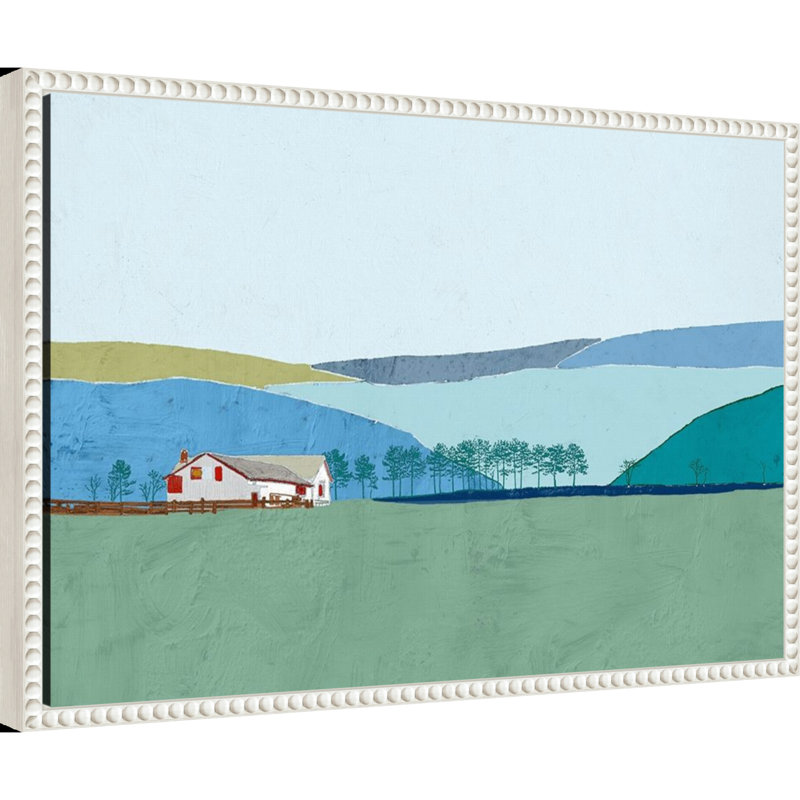 Reproduction d'art sur toile encadrée, H 16 po x l 23 po
