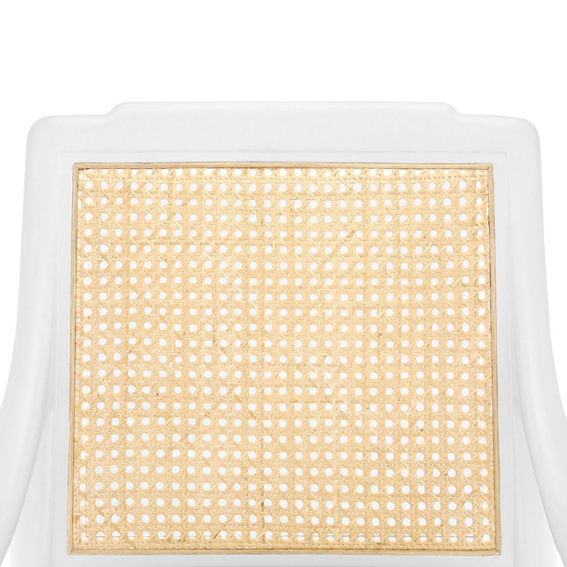 Veronika Linen Armchair, White