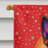 Double Sided 40'' H x 28'' W Polyester Christmas House Flag