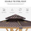 25 Ft. W x 25 Ft. D Solid Wood Hardtop Gazebo