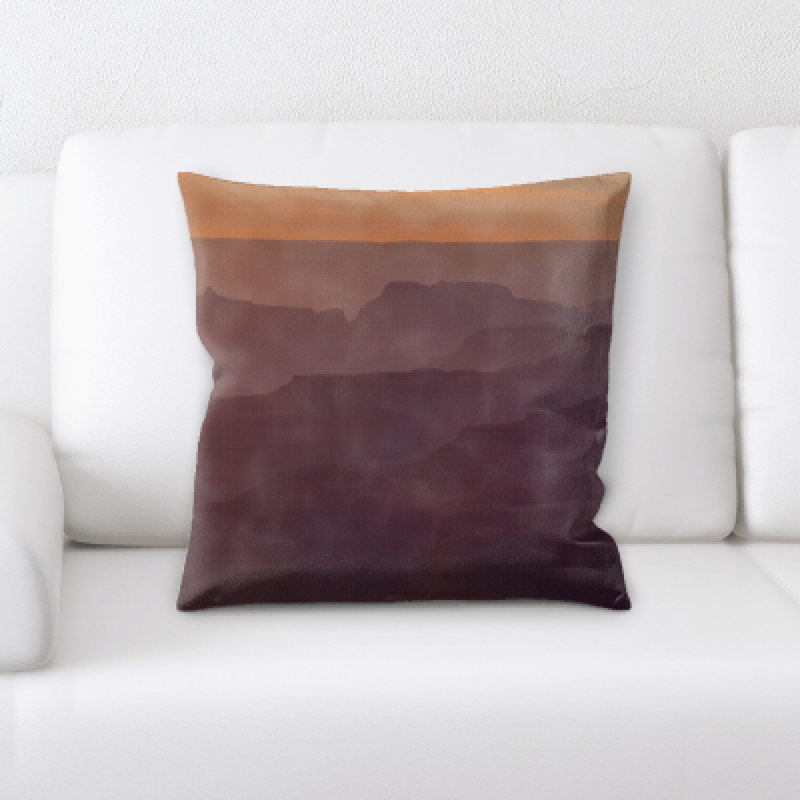 Microsuede Throw Pillow