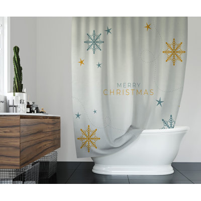 Rideau de douche simple