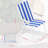 Blue Outdoor Folding Chair, Mesh Patio Chair With Armrests, Portable Lightweight Lawn Chair For Camping, Poolside & Backyard