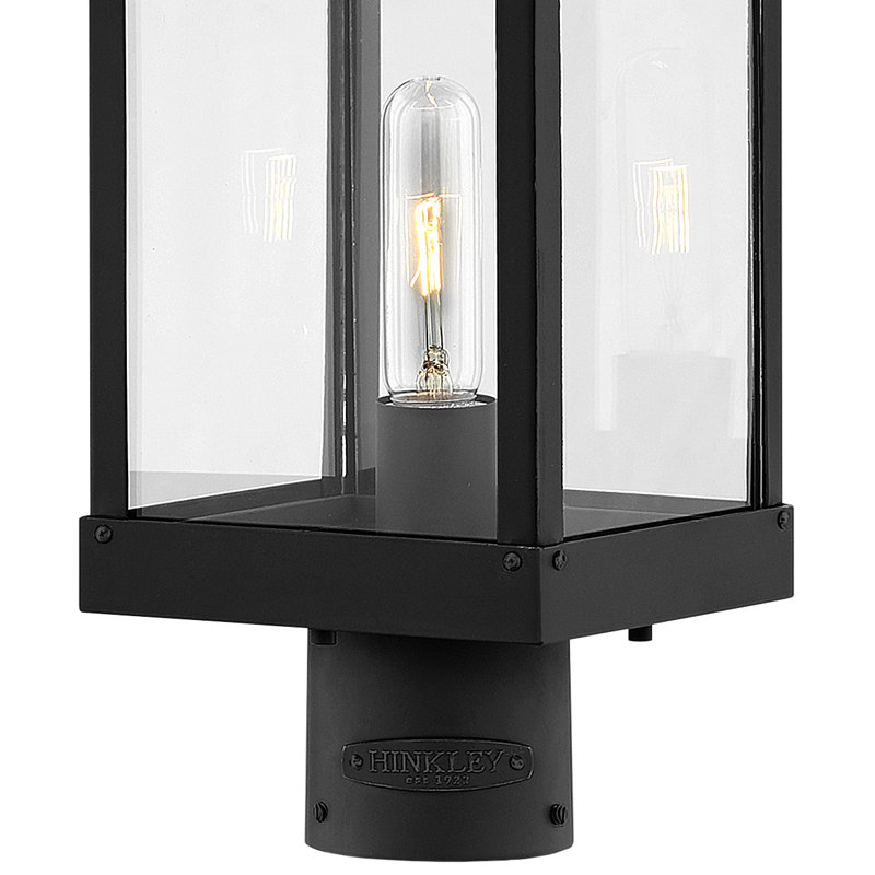 Porter 1 -Light 22.75" H Hardwired Lantern Head, Brown