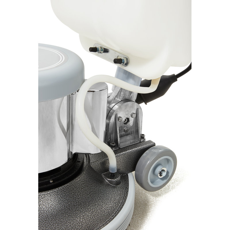 Machine à polir 17 po multifonctionnelle pour tampons de sol - Nettoyer, polir, frotter et polir en toute facilité! Idéal pour les tapis aussi! Comprend un réservoir de solution optionnel, 2 brosses et 3 tampons à récurer