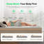 Matelas en mousse à mémoire de forme hybride 12 po dans une boîte, ressorts ensachés individuels pour l'isolation des mouvements, un sommeil silencieux et un soulagement de la pression-482138910-482138914