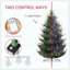 Arbre de Noël artificiel avec ouverture automatique, base en acier, forme large, branches faciles à façonner-594035136-594035146