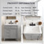 30'' Freestanding Bathroom Vanity With Top Sink-1951946927