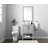 Everett 24'' Single Bathroom Vanity with Engineered Marble Top-1305662983