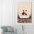 Bath and Laundry Rustic Cow Bathroom, Cabin/Lodge and Canvas Wall Art Print for Bath-50962616-50962608