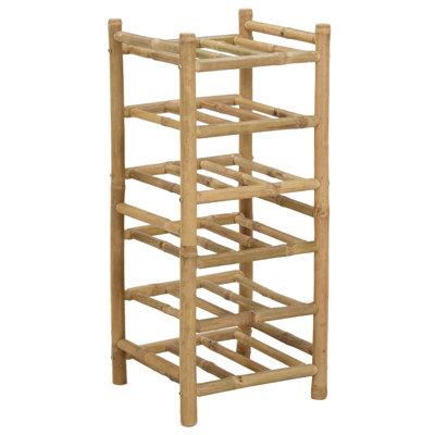 Bamboo Wine Bottle Rack