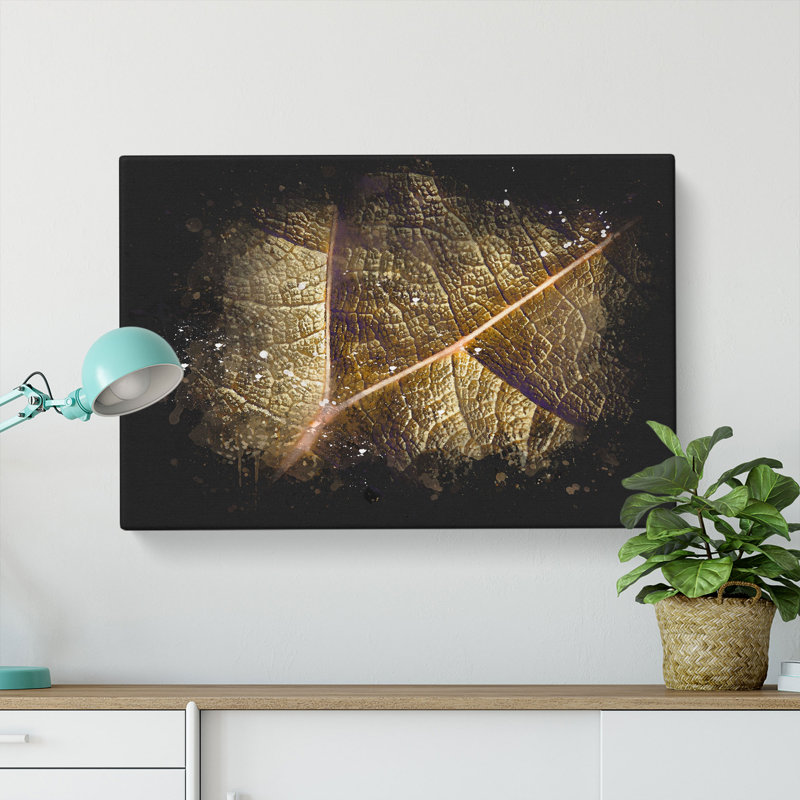 Paths Of The Leaf - Wrapped Canvas, 50cm H x 76cm W x 3cm D