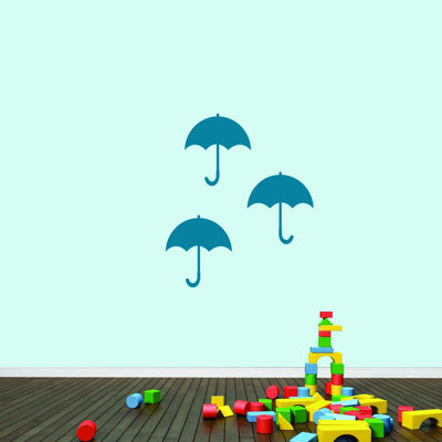 Adhésif décoratif parapluies
