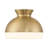 Brian Patrick Flynn Linneus 15'' Vibrant Gold Flush Mount-493144610