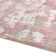 Midhurst Hand Woven Silky Pink/Grey Area Rug