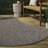 Ollin Modern Rustic Organic Curve Brown Indoor/Outdoor Rug-947370376