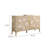 Floral Shoe Cabinet Side Cabinet 18 Pair Shoe Storage Cabinet