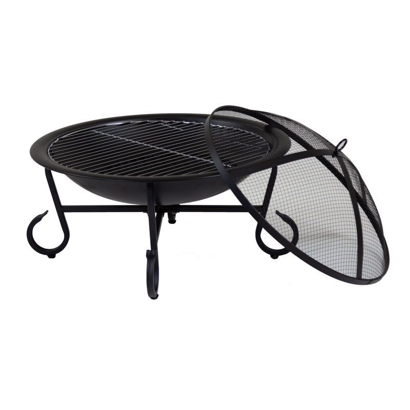 Ransdell Round Steel Smokeless Fire Pit