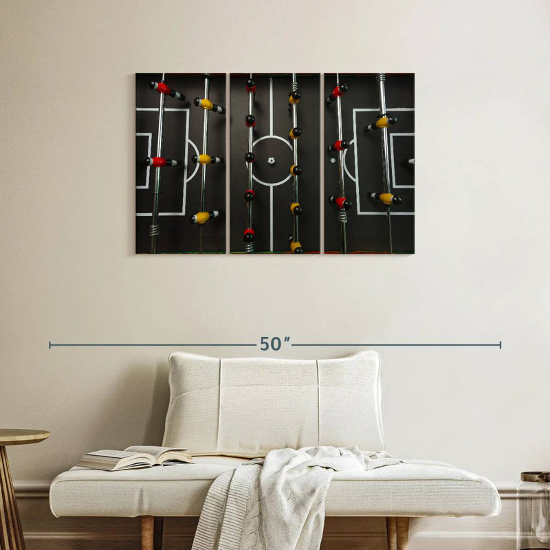 Senne Foosball Table Game, 24" H x 38" W