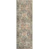 Loloi Margot Terracotta / Lagoon Area Rug feat. Cloudpile