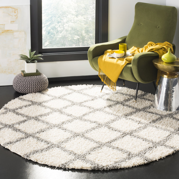 Lapidge Geometric Ivory Area Rug