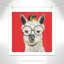 «Rolled Llama Rockstar», impression sur papier-47479433