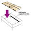 Slatted Bed Base Brown Solid Beech Wood-2116747854