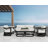 Malibu Swivel Aluminum Outdoor Lounge Chair , Sunbrella® Cushions Included