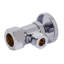 Robinet ondulé de 5/8 po x 3/8 po x P 15 po ou conduite d'alimentation de toilette avec robinet d'arrêt à angle de 1/4 de tour-99423264