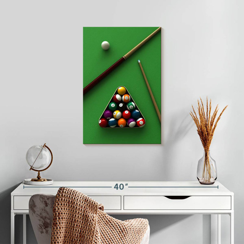 Équipement de jeu de billard Senne, H 24 po x l 16 po