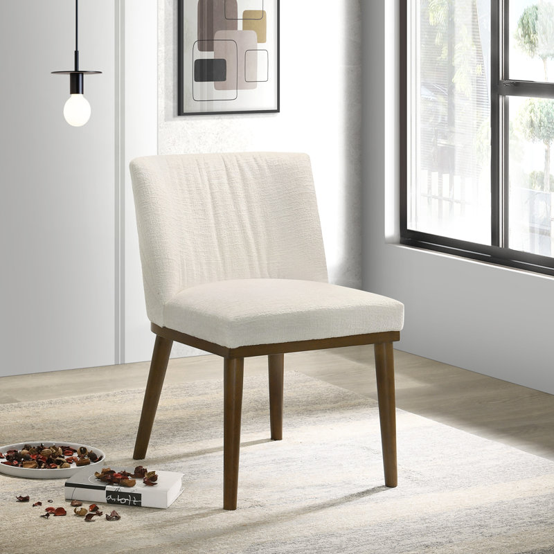 Chaise d'appoint Kela, Blanc