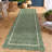 Scalloped Machine Washable Rug Non-Slip Bordered Floor Mats Non-Shedding Soft Low Pile Modern Accent Rugs for Living Room Bedroom Office-1292777947