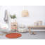 Round Solid Colour Wool Hand Woven Area Rug-40308179