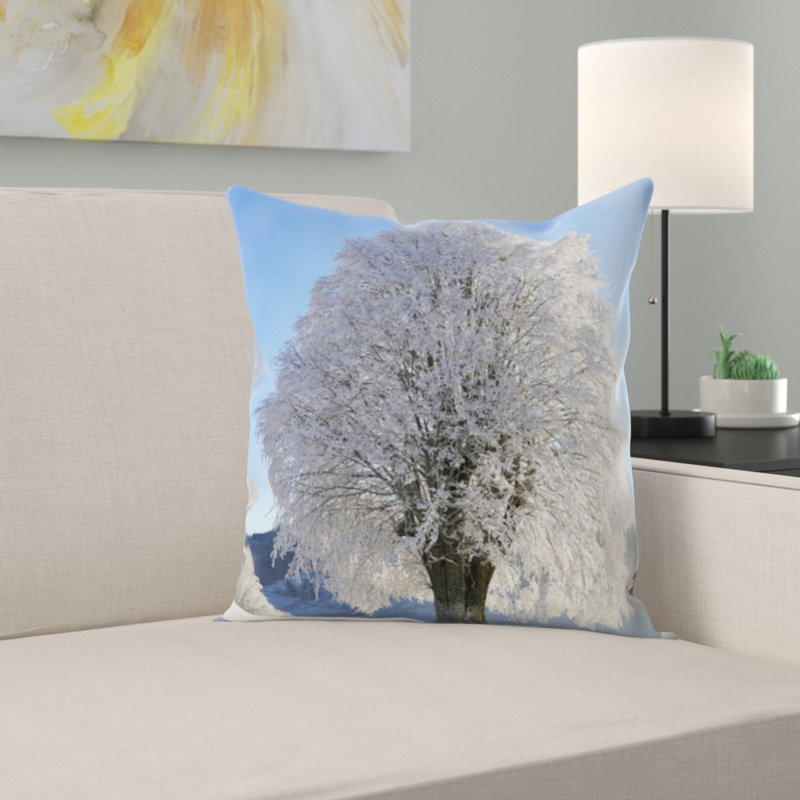 Microsuede Throw Pillow