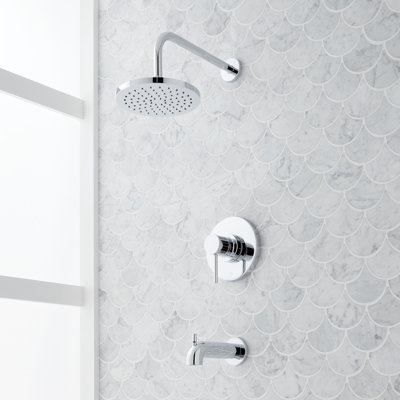 Lexia Pressure Balance Tub And Shower Set